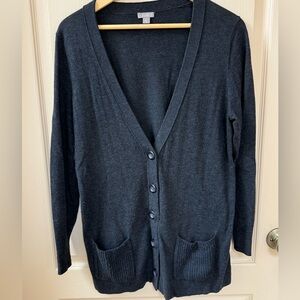 J. Jill sweater, charcoal gray